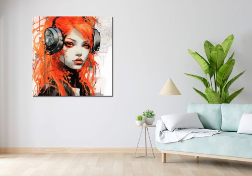 Obraz 100x100cm Rytm Metropolii na Arena.pl