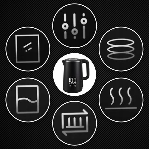 CZAJNIK ELEKTRYCZNY BEZPRZEWODOWY 1,7L 1500W CZARNY REGULACJA TEMPERATURY na Arena.pl