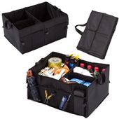 Funkcjonalny organizer do bagażnika samochodowego pojemny mocne uchwyty