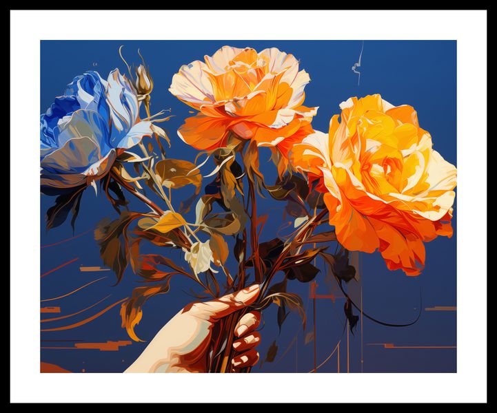 Plakat 50x40cm Żywy Uścisk zdjęcie 3