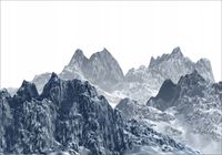 FOTOTAPETA FLI widok góry we mgle śniegu na wymiar