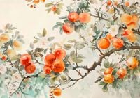 Plakat 84x59,5cm Persymony