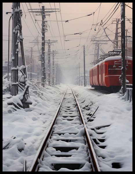 Plakat 50x65cm Podróż po Torach zdjęcie 2