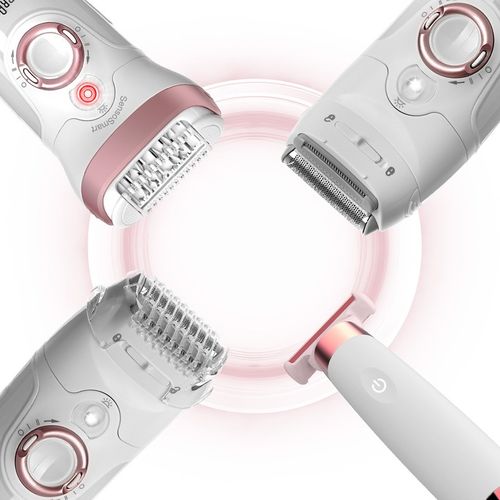 DEPILATOR BRAUN Silk-epil 9 BONUS DELUXE PACK (LIMITED) + GOLARKA + DODATKI na Arena.pl