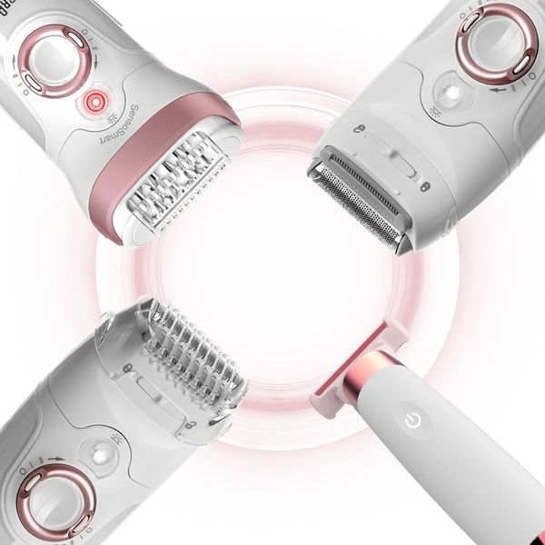 DEPILATOR BRAUN Silk-epil 9 BONUS DELUXE PACK (LIMITED) + GOLARKA + DODATKI zdjęcie 11