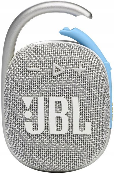 Głośnik mobilny JBL Clip 4 Eco Biały zdjęcie 9