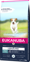 Eukanuba Adult Small&Medium Grain Free Łosoś 12kg