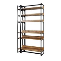 Regał Mars 100 ozdobna półka kolory MebleKreator Dąb tabak