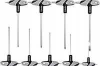 ZESTAW KLUCZE TRZPIENIOWE Torx Z RĘKOJEŚCIĄ T10-T50 YATO YT-05615 9 SZT