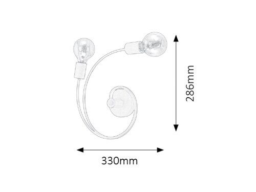 Lampa ścienna Carly na Arena.pl