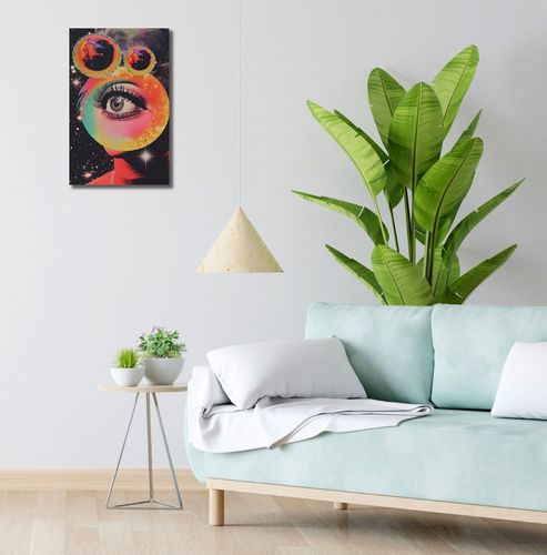 Obraz 30x50cm Oko w Kosmosie na Arena.pl