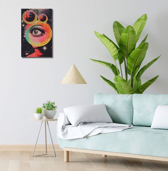 Obraz 30x50cm Oko w Kosmosie zdjęcie 2