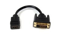 Garbot DVI-HDMI. M/F. Black. 15cm