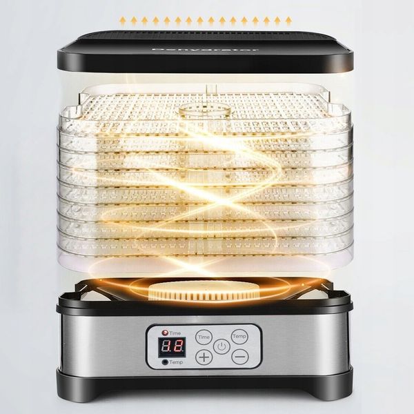 MOCNA SUSZARKA LCD DO GRZYBÓW OWOCÓW WARZYW EKO 5 SIT 240W REGULACJA ZESTAW zdjęcie 15