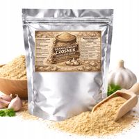 Czosnek Granulowany - naturalny PREMIUM wyrazisty aromat do potraw 100g