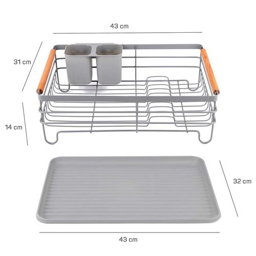 suszarka do naczyń z ociekaczem i tacą e-8087 na Arena.pl
