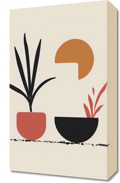 Obraz 30x50cm Domowy Ogród zdjęcie 1