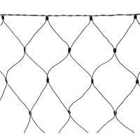 Klimatyczna dekoracja siatka nad okno 1x1m LED 6W ciepła