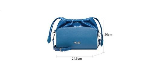 Modna torebka do ręki Niebieska na Arena.pl