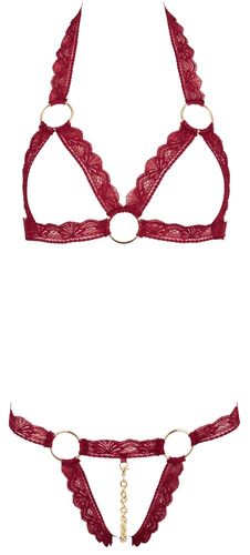 bra set open red m/l na Arena.pl