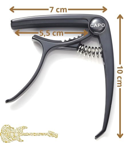 Kapodaster do gitary klasycznej czarny na Arena.pl