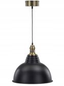 LAMPA wisząca SIENNA XL czarny mat śr. 38cm