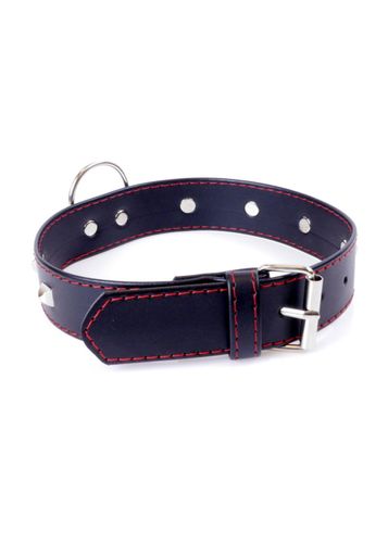 Fetish B - Series Collar With Studs 3 Cm Red Line na Arena.pl