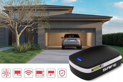 NAPĘD DO BRAMY GARAŻOWEJ 15 m2 zestaw automat 1000N + 2x PILOT SZYNA na Arena.pl