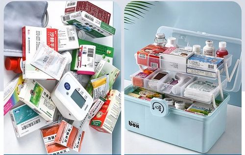 ORGANIZER POJEMNIK NA LEKI KASETKA APTECZKA DWUPOZIOMOWA Z BLOKADĄ DUŻA XXL na Arena.pl