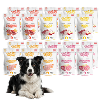 MOKRA KARMA DLA PSA TufTuf SASZETKA MIELONKA MIX SMAKÓW ZESTAW 20x500g