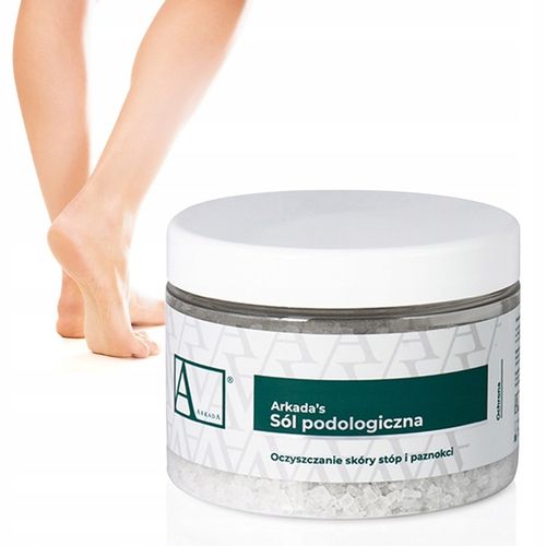 AArkada ARKADA Sól podologiczna do moczenia stóp przeciwgrzybiczna 500g na Arena.pl
