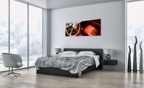Obraz Na Płótnie - Samochód Retro - 140X50 Cm - Ab140X50-0149 na Arena.pl