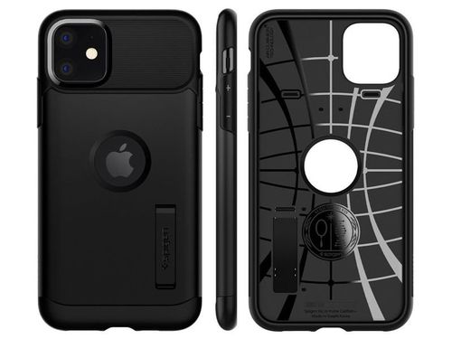 Etui Spigen Slim Armor do Apple iPhone 11 Black - Czarny na Arena.pl