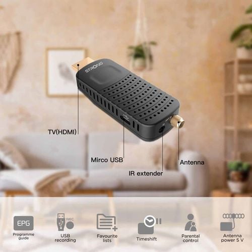 Dekoder tuner STRONG SRT82 FullHD DVB-T2 H265 HEVC na Arena.pl