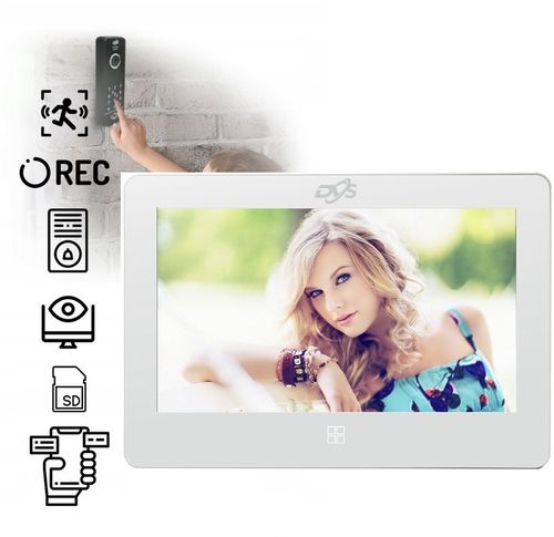 WIDEODOMOFON WIDEO DOMOFON WiFi DOTYKOWY DZWONEK BRAMA BRELOKI AUDIO TUYA na Arena.pl