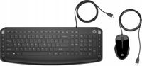 Zestaw mysz i klawiatura przewodowa HP Pavilion 200 USB Czarna