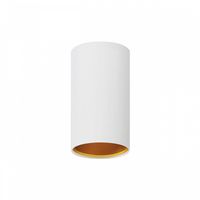 Oprawa Natynkowa Tuba Nieruchoma Chloe GU10 250V IP20 Biały Złoty SpectrumLED SLIP005001