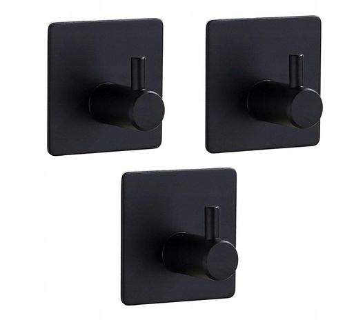 Łazienkowy Haczyk Wieszak Samoprzylepny 3Szt Loft na Arena.pl