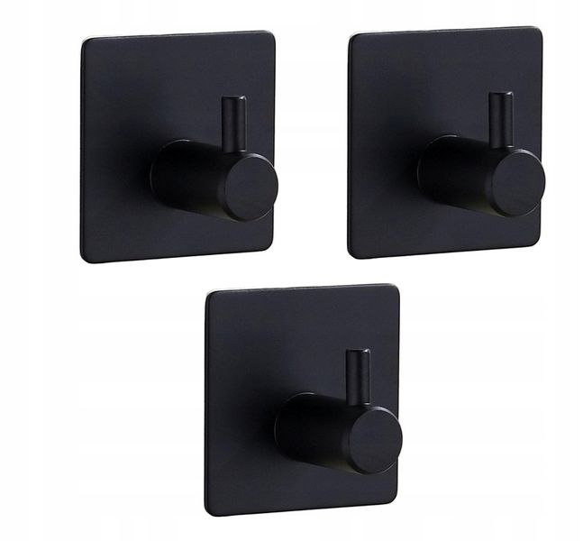 Łazienkowy Haczyk Wieszak Samoprzylepny 3Szt Loft zdjęcie 10