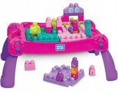 MEGA BLOKS STOLIK Z KLOCKAMI BUDUJ I UCZ SIĘ RÓŻ