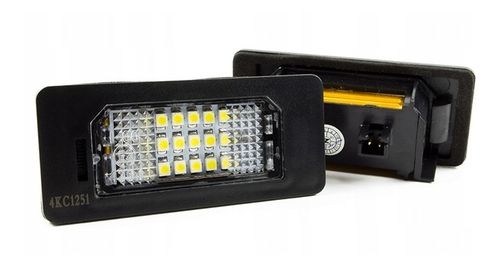 AUDI VOLKSWAGEN LAMPKI OŚWIETLENIA TABLICY REJESTRACYJNEJ A1 A6 A7 TT B6 B7 na Arena.pl