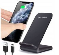 Ładowarka indukcyjna do telefonu magnetyczna MagSafe czarna 15W