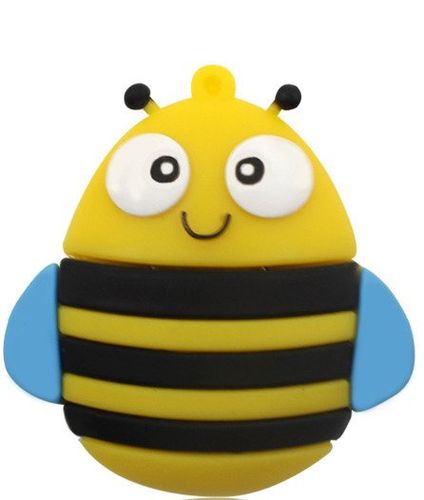 PENDRIVE USB SZYBKI FLASH DRIVE ULTRA PAMIĘĆ ZAWIESZKA PREZENT PSZCZOŁA 8GB na Arena.pl