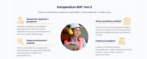 Kompendium BHP. Wypadki przy pracy, pierwsza... na Arena.pl