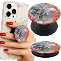 Uchwyt do telefonu Popsocket na palce/stojak MUSZLA ROZGWIAZDA RAFA