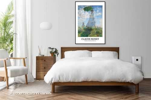 Plakat 60x80cm Design Madame Monet, Monet Vintage do Salonu na Arena.pl