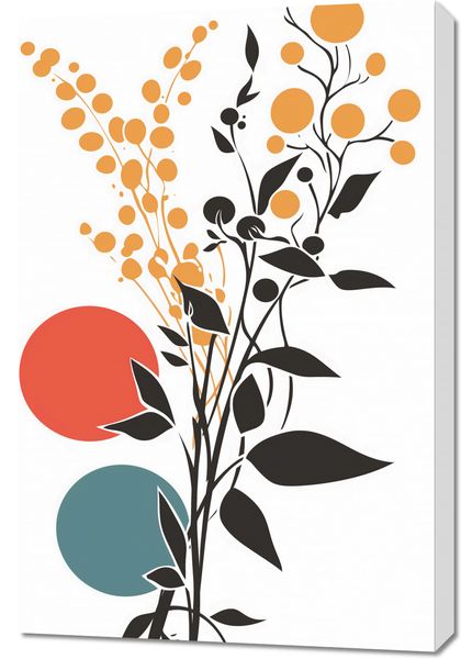 Obraz 60x90cm Rozkwitające Życie zdjęcie 1