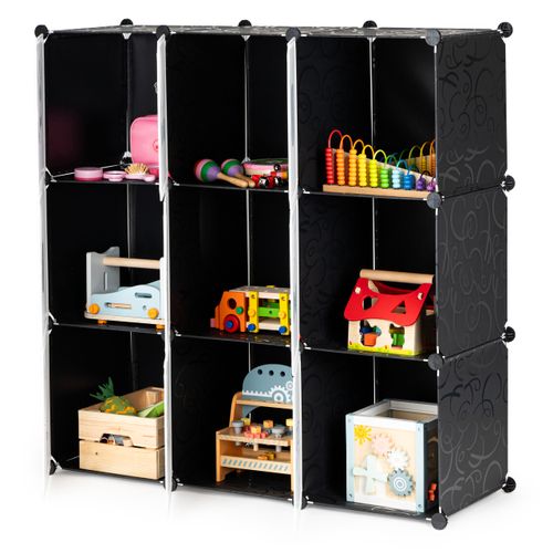 Szafka regał dla dzieci modułowa 9 półek dziecięca na Arena.pl