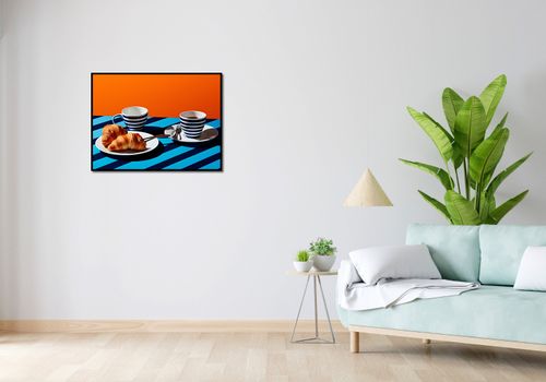 Plakat 80x60cm Croissanty na Arena.pl
