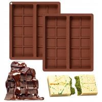 2x Foremki Silikonowe Forma Do Czekolady Dubajskiej Tabliczka Dubaj TikTok